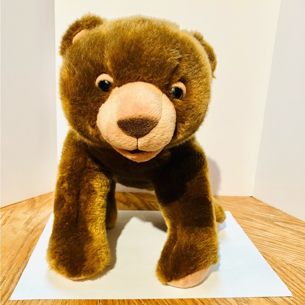 Plush Brown Bear Stuffed Animal - Soft Teddy